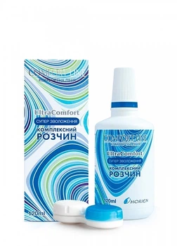 Комплексный раствор для линз, 120 мл - Comfort Line Ultra Comfort 120ml (1381079-31163493)