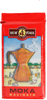 Мелена кава New York Macinato Moka 250 г (8002436012505)