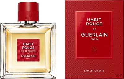 Туалетна вода для чоловіків Guerlain Habit Rouge 2022 Edt 100 мл (3346470304826)