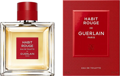 Туалетна вода для чоловіків Guerlain Habit Rouge 2022 Edt 100 мл (3346470304826)