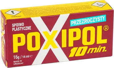 Клей эпоксидный POXIPOL 10мин 16г прозрачный