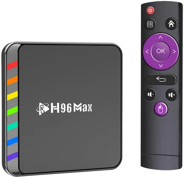Медіаплеєр H96 MAX W2 4/32Gb