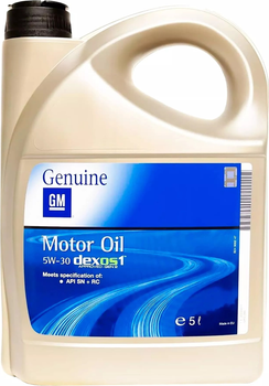 Моторне масло GM Opel Dexos1 5W30 5 л (95599877)