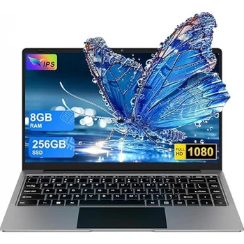 Ноутбук Bvate B8 14" Full HD 1920x1080 /Intel Celeron N4020 2,8 ГГц/RAM 8 ГБ/SSD 256 ГБ Silver (R4084130820250)