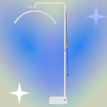 Безтіньова LED лампа дуга 70см Smart Moon Light HD-M8X Лампа на штативі для тату брів косметології