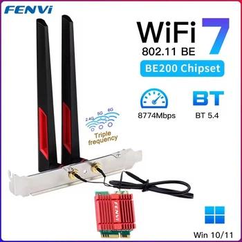 Бездротовий адаптер Fenvi FV-BE200NG Wi-Fi 7, Bluetooth 5.4 Adapter, Tri-band 2.4G/5G/6GHz Store