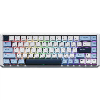 Клавиатура беспроводная Ajazz AK680 Max (8+8K) Magnetic Switch White (AK680-M-BWD-A)