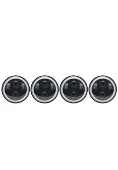 Светодиоднные фары для ваз 2103 2106 bmw E30 E34 5.75 дюймов круглая LED Headlight комплект 4 шт LKT2106-5.75D