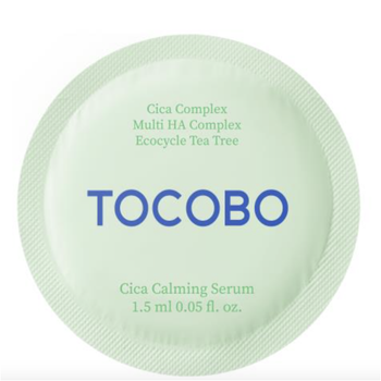 Успокаивающая сыворотка Tocobo Cica Calming Serum с экстрактом азиатской центеллы 1.5 мл