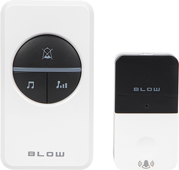 Bezprzewodowy dzwonek Blow KINETIC DK-11 Biały (5900804129165)