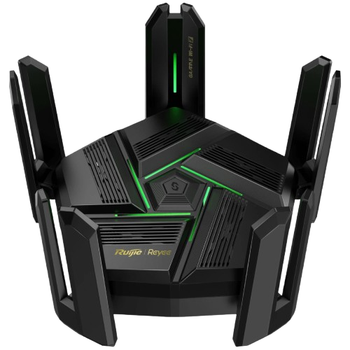 Роутер Wi-Fi Ruijie Reyee RG-EW7200BE PRO, Wi-Fi 7 7200 Мбіт/с 2хWAN, до 96 користувачів, Чорний