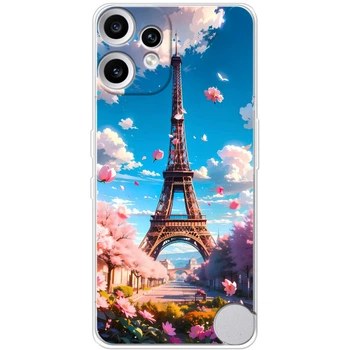 Силіконовий Чохол з Картинкою для Nothing CMF Phone 2 Pro Принт (Париж, Ейфелева Вежа) (66620-ysm035)