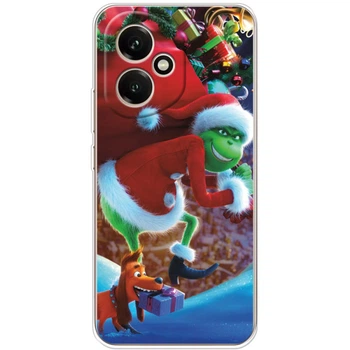 Силиконовый Чехол с Картинкой для Huawei Honor 400 Принт (Новогодний, Гринч) (66622-ysm2268)