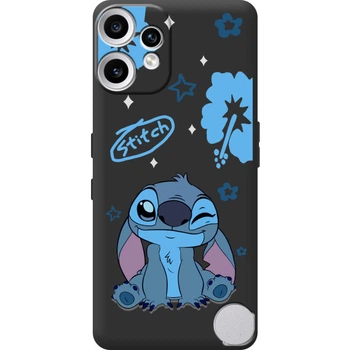 Силиконовый Черный Чехол с Картинкой для Nothing CMF Phone 2 Pro Принт (Стич, Stitch) (66620-ysb012)