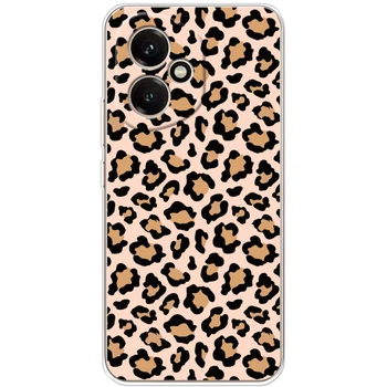 Силиконовый Чехол с Картинкой для Huawei Honor 400 Принт (Леопардовый, leo) (66622-ysm033)