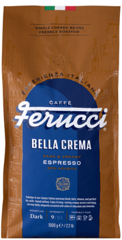 Кава в зернах Ferucci Bella Crema Espresso 1 кг (5905215161407)