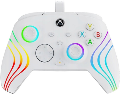 Kontroler PDP Xbox Afterglow Wave Wired Controller White (0708056070250)