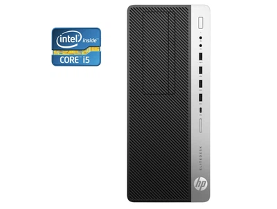 ПК HP EliteDesk 800 G4 Tower / Intel Core i5-8500 (6 ядер по 3.0 - 4.1 GHz) / 8 GB DDR4 / 512 GB SSD / Intel UHD Graphics 630 / Win 10 Pro б/в