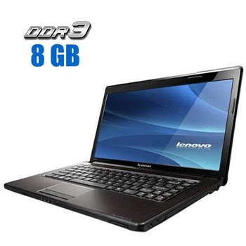 Ноутбук Б-класс Lenovo G570 / 15.6" (1366x768) TN / Intel Pentium B960 (2 ядра по 2.2 GHz) / 8 GB DDR3 / 128 GB SSD / Intel HD Graphics / WebCam / DVD-RW б/у