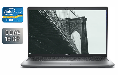 Ультрабук Dell Latitude 5530 / 15.6" (1920x1080) IPS / Intel Core i5-1245U (10 (12) ядер по 1.2 - 4.4 GHz) / 16 GB DDR4 / 256 GB SSD / Intel Iris Xe Graphics / WebCam / HDMI б/у