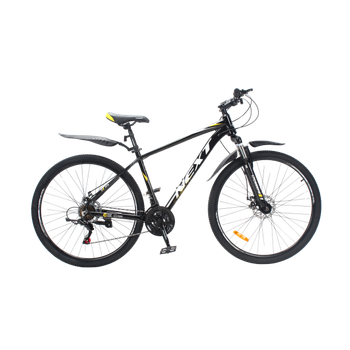 Велосипед CrossBike 27,5" Next 2025 Рама 19" black-yellow