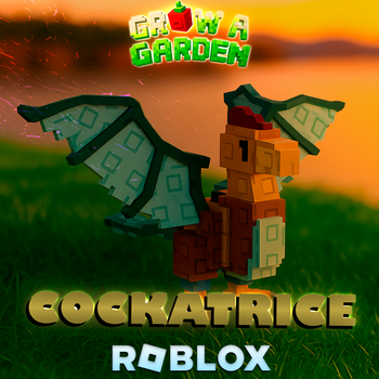 Василиск (Cockatrice) Pet - Roblox (Grow A Garden)