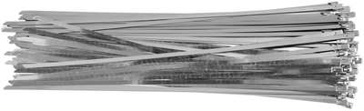 Opaska zaciskowa YATO taśma 8 x 500 mm ze stali nierdzewnej 50 szt. (YT-70586)