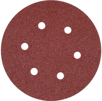 Zestaw krążków ściernych YATO na rzep 150 mm P80 50 szt. (YT-834583)