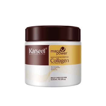Колагеновая маска для волос Karseell Maca Power Essence Collagen Mask 500 мл для сухих и поврежденных