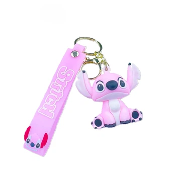 Брелок Stitch "Disney" (Стич "Дисней") светло розовый