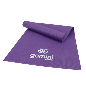 Килимок для фітнесу та йоги PVC Gemini Sport PVCY-6PUR 173 х 61 х 0.6см Фіолетовий