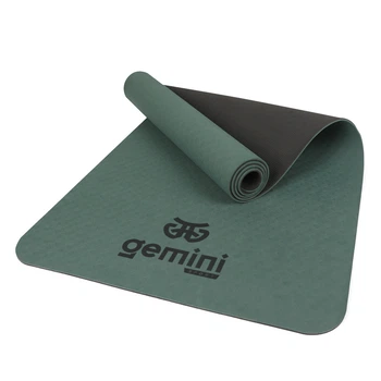 Килимок для фітнесу та йоги Gemini Sport TPE+TC 6мм GE-60024
