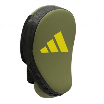 Лапы боксерские Adidas x Anderson Silva (ADIAS50FM) Green/Black/Yellow