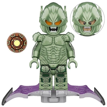 Фігурка мініфігурка до конструктора MARVEL Зелений Гоблін Норман Озборн Green Goblin Norman Osborn Без бренду 249