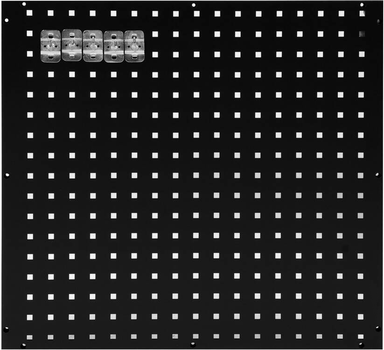 Panel narzędziowy Yato YT-08936 660x700x20 mm perforowany 10x10 mm Czarny (5906083049057)