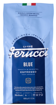 Кава в зернах Ferucci Blue Espresso 1 кг (5905215161445)
