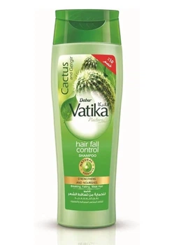 Dabur Vatika Шампунь «Живлення та зміцнення» з екстрактом кактусу, часнику та руколи 360 мл