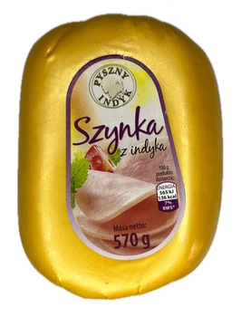 Ветчина Pyszny Indyk из индейки 570 г