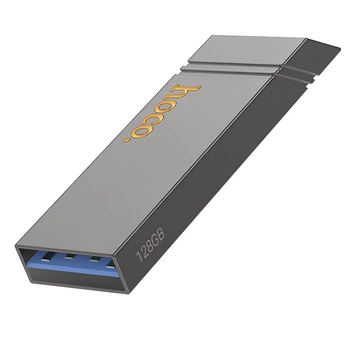 Флешка 128GB USB3.2 HOCO UD13 Clever High-Speed Flash Drive. Gray