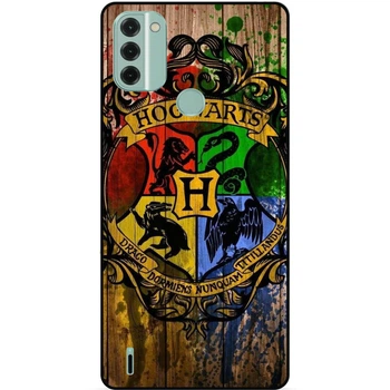 Силиконовый бампер чехол Candy для Nokia C31 с рисунком Hogwarts Хогвартс Гарри Поттер Harry Potter
