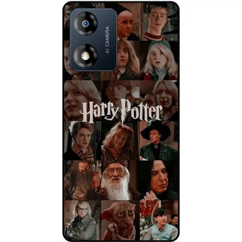Силиконовый бампер чехол Candy для Motorola Moto E13 с рисунком Harry Potter Гарри Поттер
