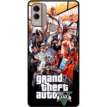 Чохол силіконовий бампер Candy для Nokia C22 із малюнком GTA ГТА