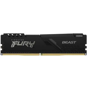 Оперативная память Kingston Fury Beast 16 GB DDR4 3200 MHz Black для ПК и ноутбуков (KF432C16BB1/16WP)