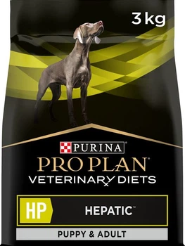 Сухой диетический корм для собак Purina Pro Plan Veterinary Diets HP — Hepatic Canine при болезни печени 3 кг