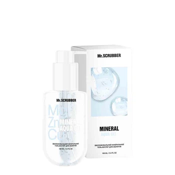 Увлажняющий минеральный гель-бустер для лица Mineral Aqua Gel Mr.SCRUBBER 100 мл