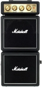 Портативный мини-комбоусилитель для электрогитары Marshall MS-4 Black