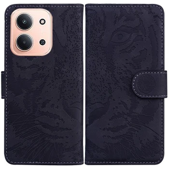 Чехол-книжка Deexe Tiger для Xiaomi Redmi 15C / Poco C85 - Black