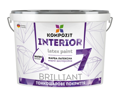 Краска интерьерная INTERIOR 7 "Композит" 7 кг