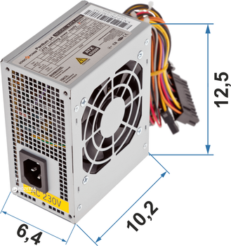 Блок питания LogicPower Micro Matx 400W OEM (LP1418)