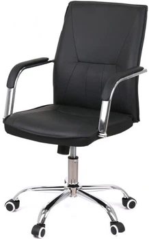 Кресло аклас Смарт Soft tilt Черный (pu Black)